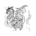 A Song of Ice and Fire tattoo design idea