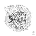 A Song of Ice and Fire tattoo design idea