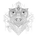 peruvian pattern tattoo design idea