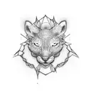 cj in negative on hand  tattoo design idea