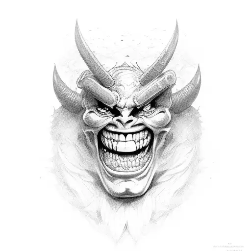Cute devil, devil, devil face, evil, horns, imp, smiling devil icon -  Download on Iconfinder | Emoji tattoo, Icon tattoo, Doodle images