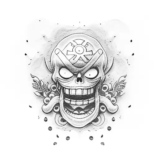 one piece crew tattoo design idea