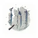 earthquake, sad, 06.02.23 tattoo design idea