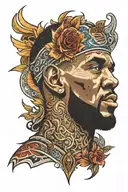lebron james tattoo design idea