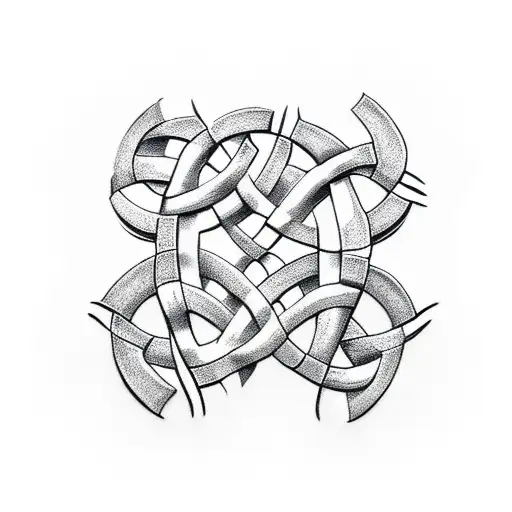 Celtic Knot tattoo design idea
