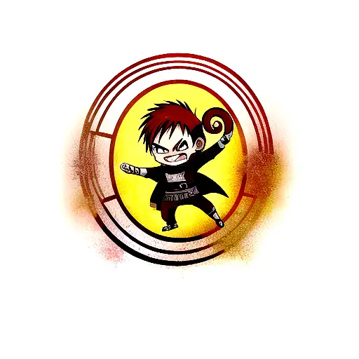 gaara symbol  tattoo design idea