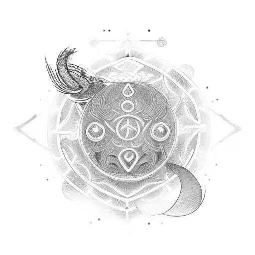 Japanese love symbol  tattoo design idea