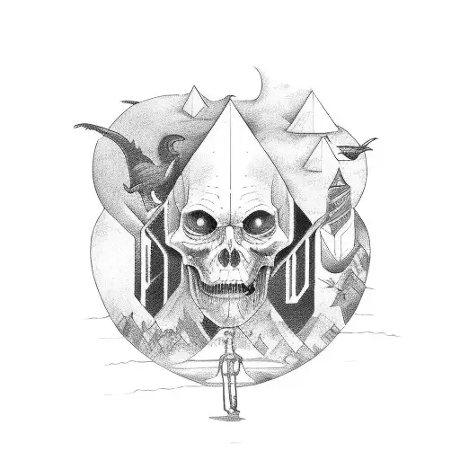 stranger in a strange land tattoo design idea