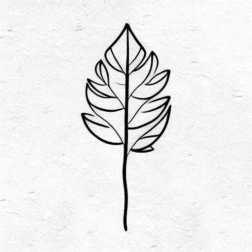 aspen branch tattoo design idea