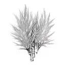 aspen tree branch tattoo design idea