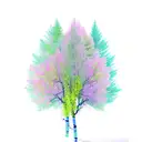 aspen trees tattoo design idea