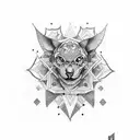 karma tattoo design idea