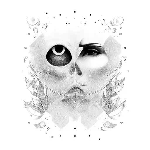 loading bar of emotions tattoo design idea