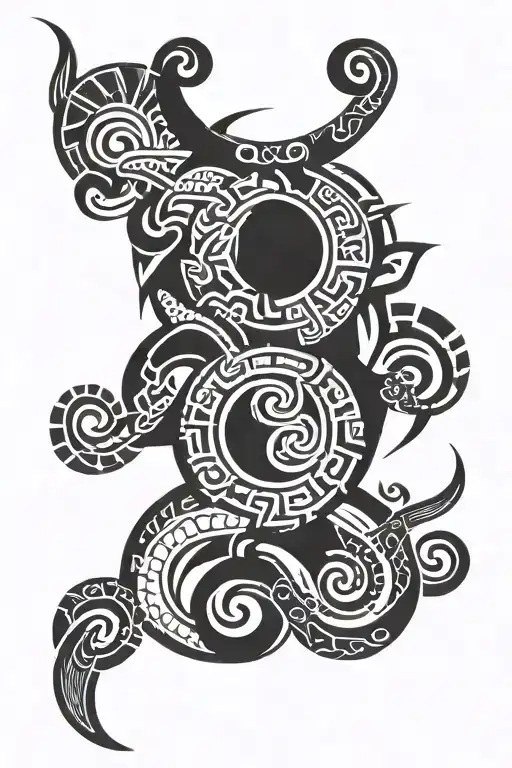 Asian tattoo design idea