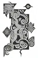 Asian tattoo design idea