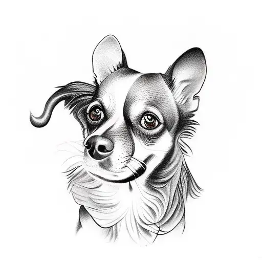 i want 24, kobe bryant and chihuahua dog tattoo design idea