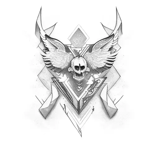 amor tattoo design idea