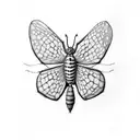 Spotted lanternfly tattoo design idea