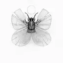 Spotted lanternfly tattoo design idea