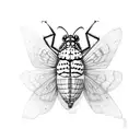 Spotted lanternfly tattoo design idea