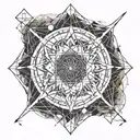 da vinci math tattoo design idea