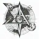 da vinci math tattoo design idea