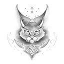 lilith tattoo design idea