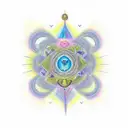 Love, light, divine, intelligence, experience,  creator, 7/31/82 , life path#4, 1111, 11/20/15.   tattoo design idea