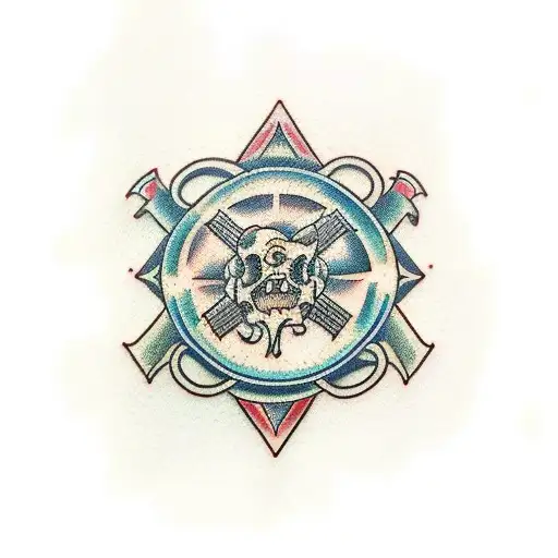 Create a detailed neo traditional tattoo tattoo design idea