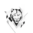 Panther tattoo design idea