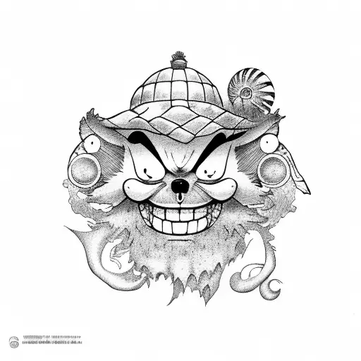 Luffy tattoo design idea