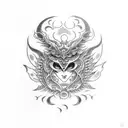 mark succubus tattoo design idea