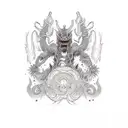 mark succubus tattoo design idea