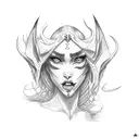 succubus mark  tattoo design idea