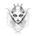 succubus mark  tattoo design idea