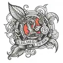 Lifeline tattoo design idea