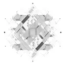 A binary code pattern merging with circuitry lines tattoo design idea