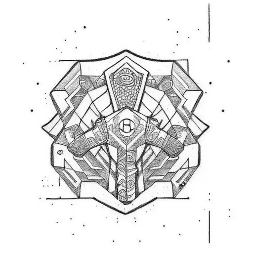 Brazilian Jiu Jitsu tattoo design idea