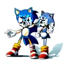 sonic tattoo design idea