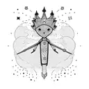 little prince tattoo design idea