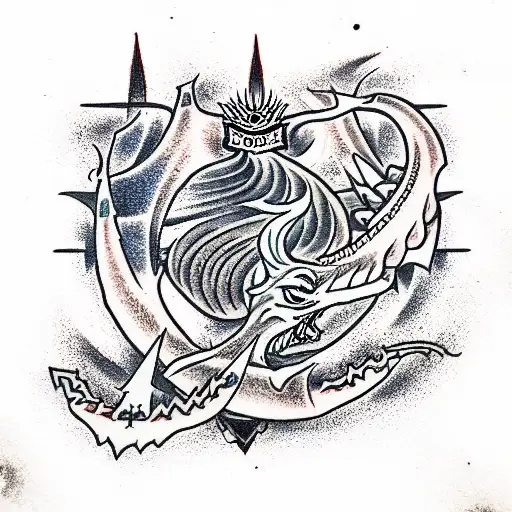 Jormungand tattoo design idea