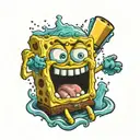 anal cavity spongebob squarepants spongebob tattoo design idea