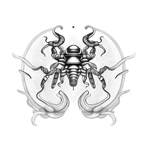 Scorpio, aquarius libra tattoo design idea