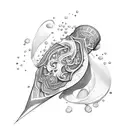 pistachio tattoo design idea