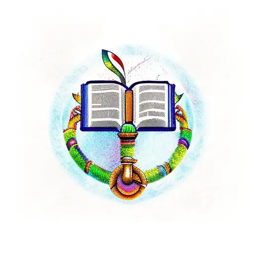 bible verse tattoo design idea