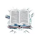 bible verse tattoo design idea