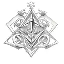 masonic tattoo design idea