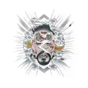 Dave grohl  tattoo design idea