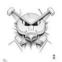 90s cartoons  tattoo design idea