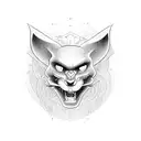 80s iconic cartoons  tattoo design idea